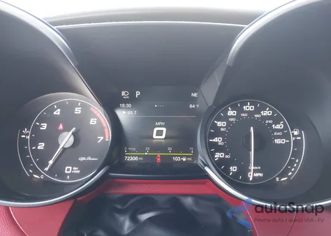 2018 Alfa Romeo Giulia Ti Rwd z USA, uszkodzony, nr VIN ZARFAECN5J7580467